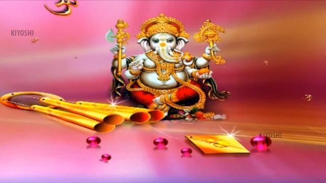 Powerful Ganesh Mantra | Vakratunda Mahakaya | Sanskrit Non Stop смотреть онлайн