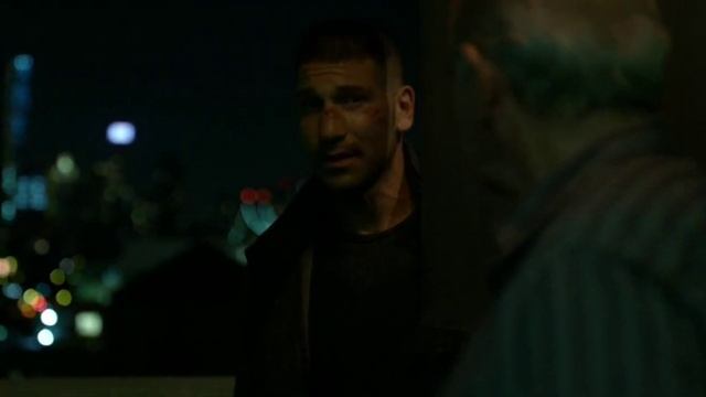 Каратель и Сорвиголова разговор на крыше - (убийство грото) смотреть онлайн