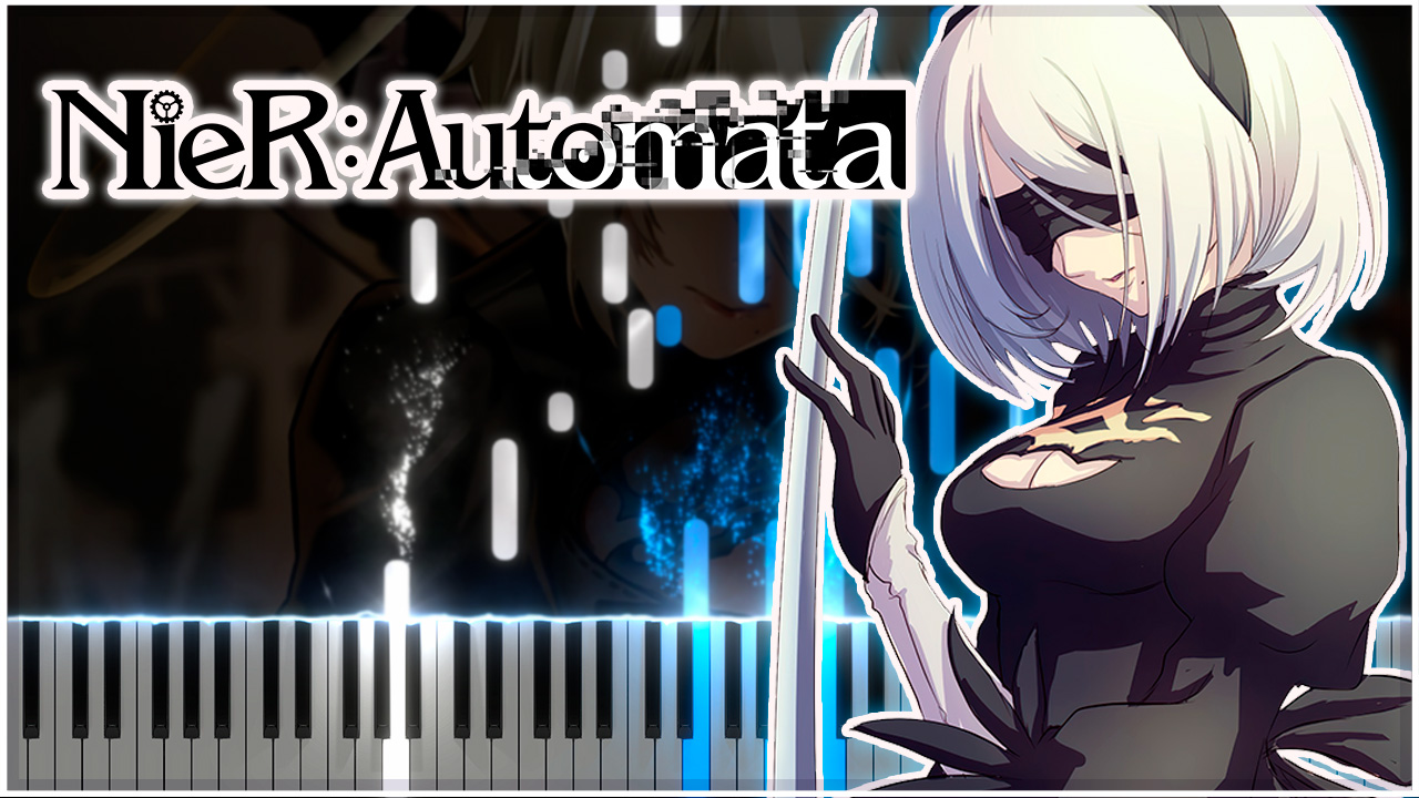 Weight of the World (NieR: Automata) - Synthesia / Piano Tutorial