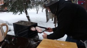 Рыба горячего копчения/ закоптил радужную форель