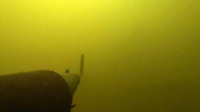 Подводная охота в жару - ищем рыбу в горячей воде. смотреть онлайн