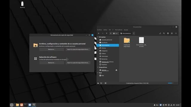 Linux Mint 21.1 + Herramienta de copia de seguridad смотреть онлайн