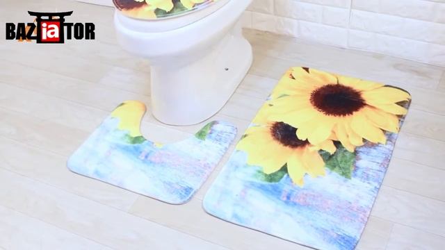 Комплект ковриков для туалета и ванной комнаты в ИМ baziator.ru смотреть онлайн