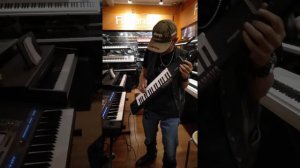 Testing Keytar Yamaha Sonogenic SHS 500B cover Careless Whisper (George Michael)