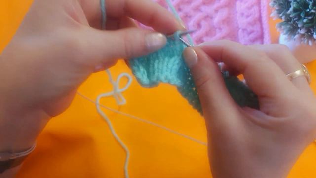АРАНЫ ИЗ КОС. Узор спицами подробный МК + Схема.🌸