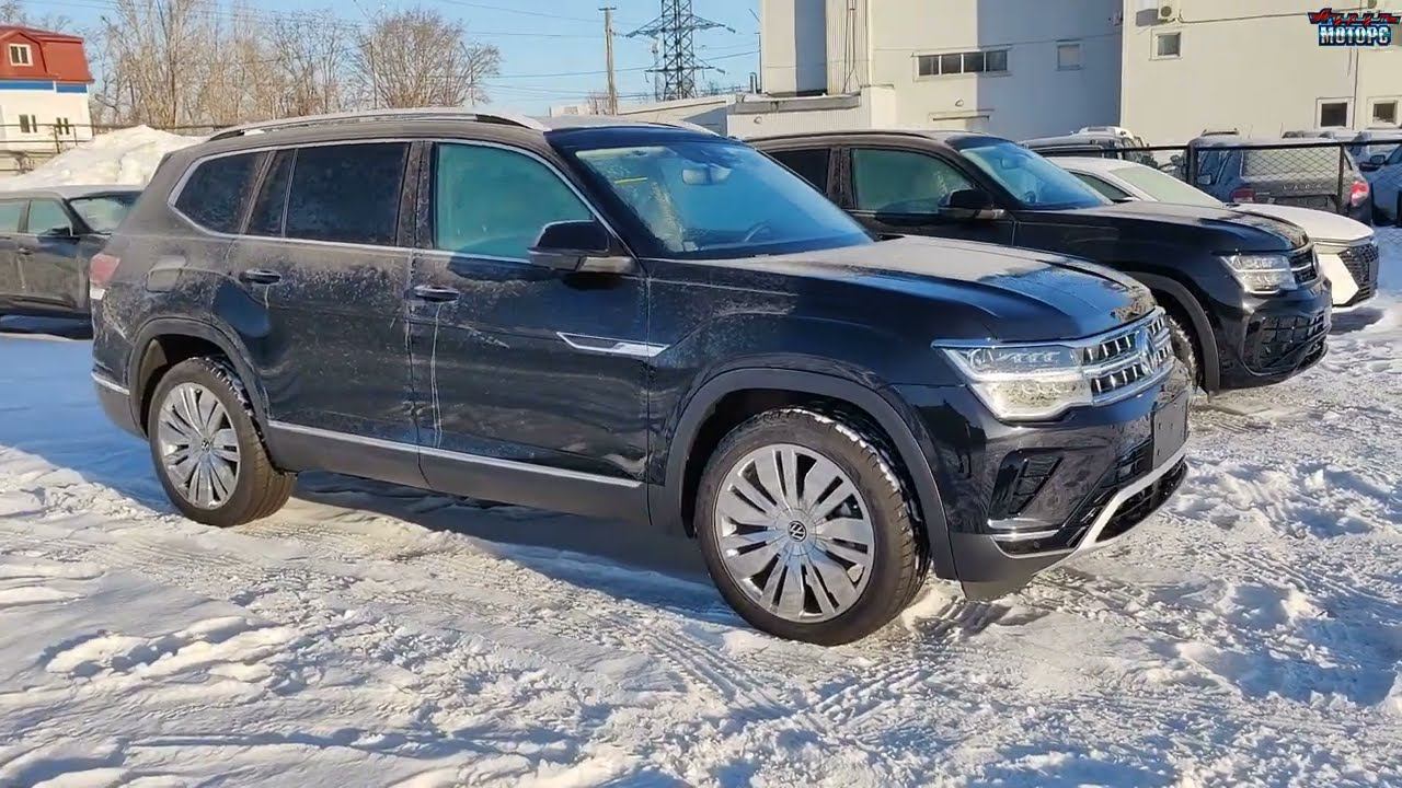"VW Teramont X" и "VW Taramont" - внешнее сравнение (цена ниже, в описании)