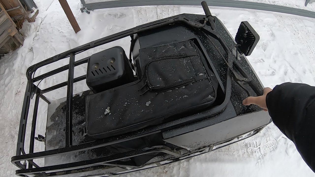 Первый выезд на мотобуксе смотреть онлайн