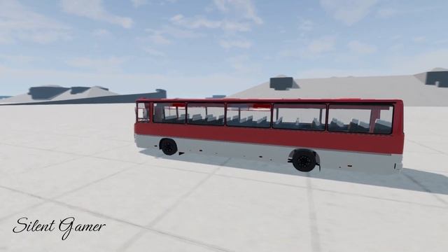 Икарус vs Range Rover & Безумный краш-тест - BeamNG.Drive смотреть онлайн