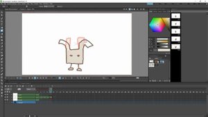 OpenToonz. Очень просто - рисование, покадровая анимация, рендринг