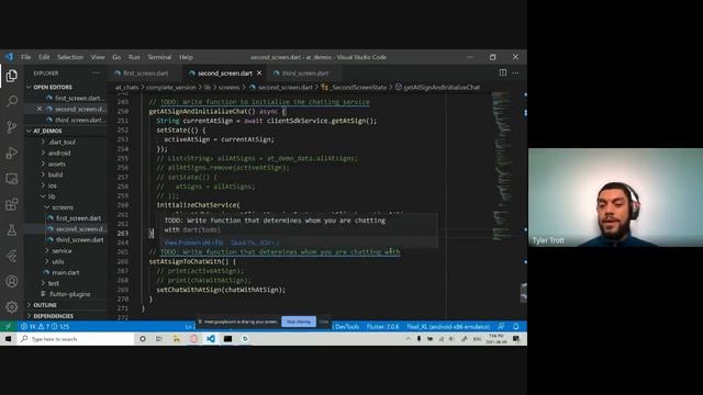 Flutter: Privacy first apps using @atsign platform смотреть онлайн