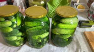 Огурцы на зиму - рецепт!