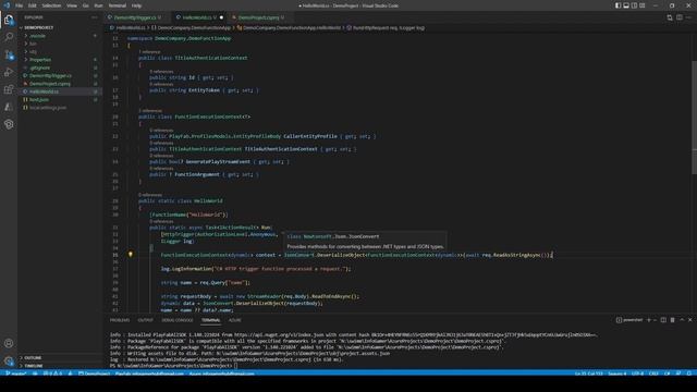 How To Use Azure Functions For Playfab Cloud Scripts