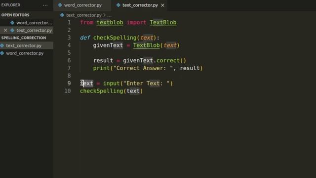 Spelling Checker & Corrector in Python | Natural Language Processing | NLP | Machine Learning
