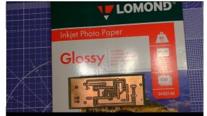 Хваленая Фотобумага для ЛУТ.  Проверим?