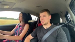 Nissan Leaf для девушки? Первый раз в жизни села за правый руль!