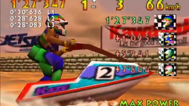 Wave Race 64 (Nintendo 64 Gameplay) смотреть онлайн