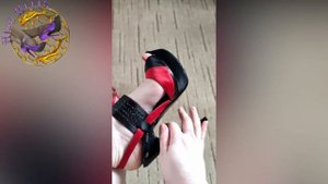 Red high heels