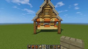 ОГРОМНЫЙ ДОМ ДЛЯ ВЫЖИВАНИЯ С ДРУГОМ В МАЙНКРАФТ, УРОК, ПОСТРОЙКА (STARTER HOUSE MINECRAFT) Перезали