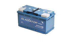 Аккумулятор Gladiator Dynamic 100. Прямой полярности. Самый краткий обзор.
