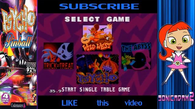 Let's play Psycho Pinball (Long play) смотреть онлайн