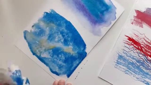Как рисовать НЕБО АКВАРЕЛЬЮ по-мокрому
