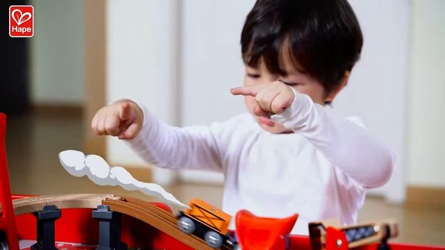 Игровой железнодорожный локомотив для малышей, 17 аксессуаров в наборе E3769_HP смотреть онлайн