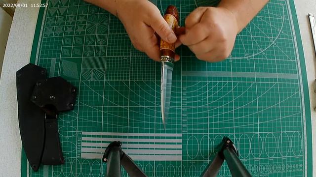 Нож "КЛЫК", сталь D2 (62 ед.), кузница "Братьев Касаткиных" г. Ворсма смотреть онлайн