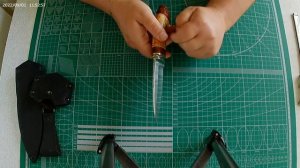 Нож "КЛЫК", сталь D2 (62 ед.), кузница "Братьев Касаткиных" г. Ворсма