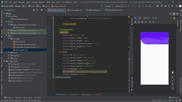 Android Studio 3.6 - Proyecto para crear un PDF desde un App смотреть онлайн