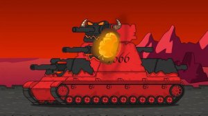 Гладиаторский бой : КВ-666 против КВ-6 Мультики про танки