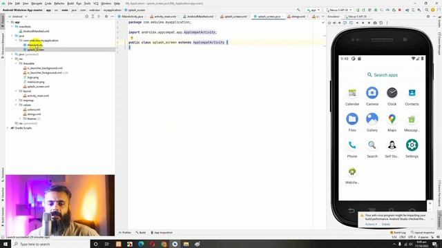 How to add App Icon and Splash Screen in Android Studio смотреть онлайн
