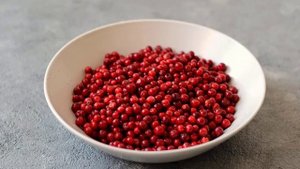 Пареная брусника на зиму. Вкусный рецепт