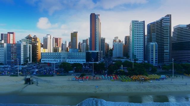 【4K】?? Drone Footage ? Fortaleza - State Capital of Ceará ? Brazil ? Cinematic Aerial Film Brasil смотреть онлайн
