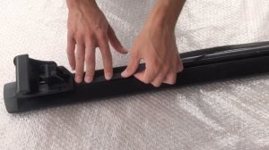 Багажник Евродеталь на стандартные рейлинги автомобиля.