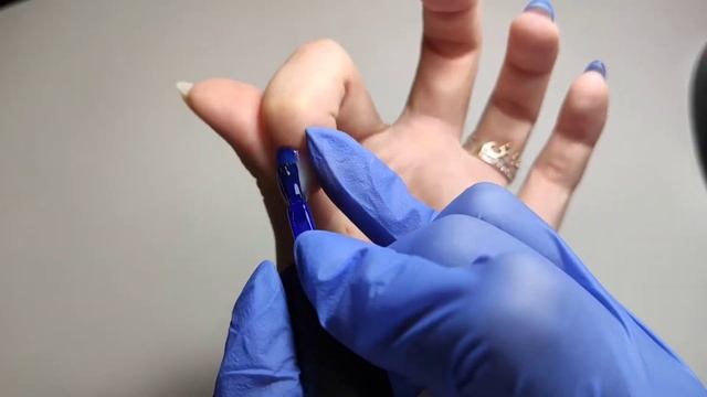 Зимний дизайн ногтей | синие ногти | коррекция гель лак смотреть онлайн