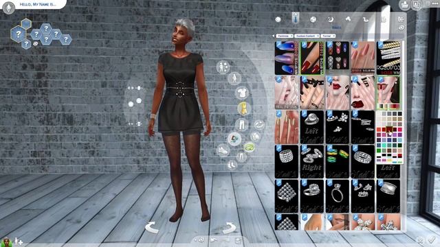 CAS Alpha CC || Alice Adams || The Sims 4 смотреть онлайн