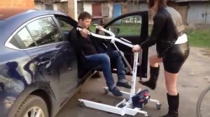 Подъёмник для колясочников и больных SAVVA TPS-2