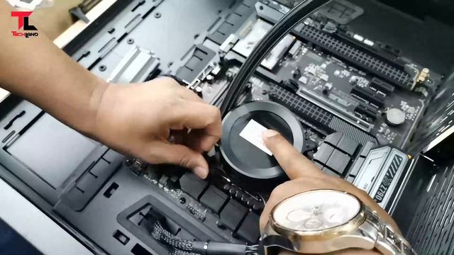 How to install NZXT Kraken Z73 RGB 360mm Black AIO Liquid Cooler with Aer RGB and RGB LED Tech Land смотреть онлайн