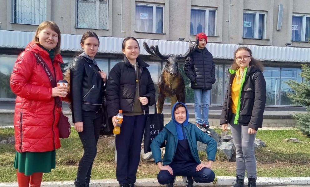 Юные этноблогеры в Парке Победы