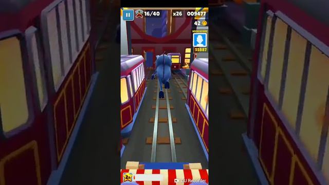 Играем в Subway surfers смотреть онлайн
