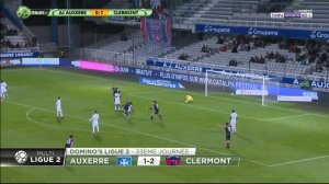 Auxerre-Clermont les 3 buts