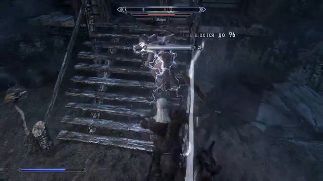 Путешествие Геральта и Йеннифэр The Elder Scrolls 5.Skyrim-Часть 34 смотреть онлайн