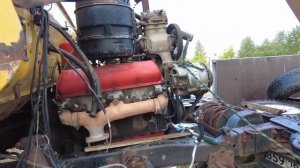 Установка двигателя ЗИЛ 131 в автобус СемАР 4х4