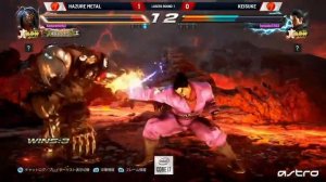 Hazure Metal (Gigas) vs Keisuke (Kazuya) - #T7OnlineChallenge: Japan - Losers Top 8