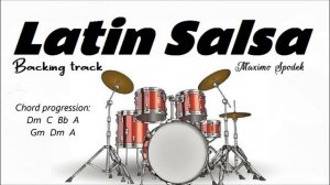 LATIN SALSA BACKING TRACK IN Dm FOR DRUMS