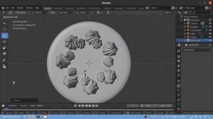 Blender Beginner Tutorial/ 3D model of a cake