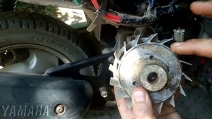 Полный обзор на самодельный съемник магнита(магнэто) для Yamaha jog basic