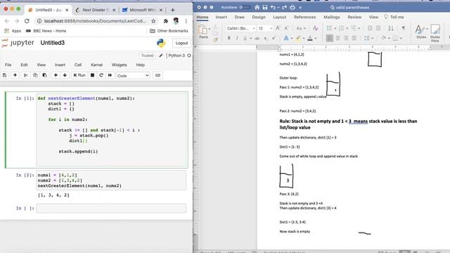 496. Next Greater Element I using Python смотреть онлайн