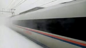 сапсан эвс1-15 мимо станции славянка 200км /ч