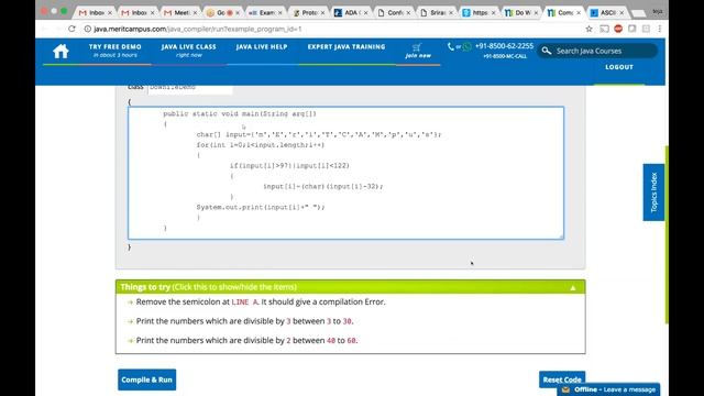 Java Arrays & Loops, for-each loop, command line arguments #12: Java Tutorials (Telugu)
